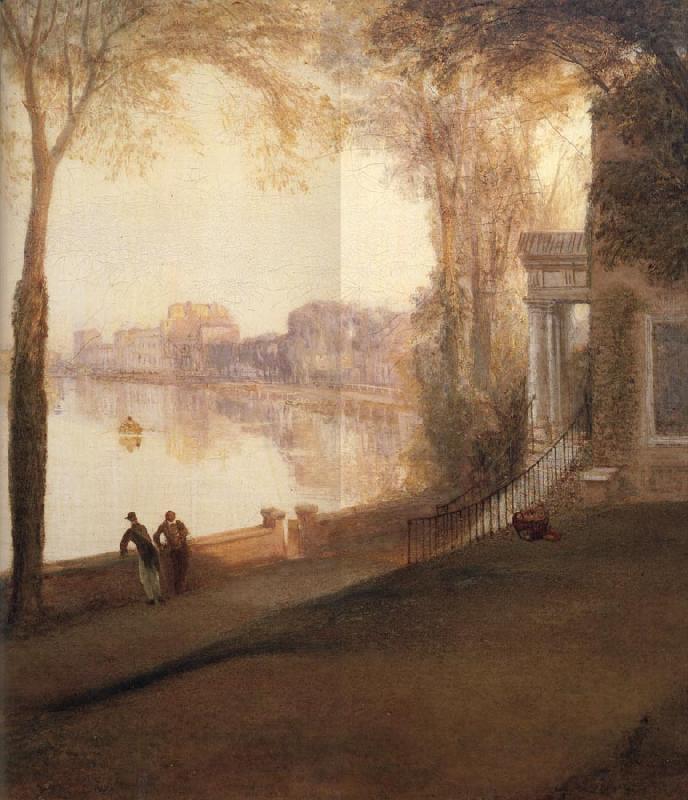 Joseph Mallord William Turner Details of Mortlake terrace:early summer morning china oil painting image